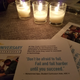 Flyers on the tables at All Star Code’s fifth-anniversary celebration